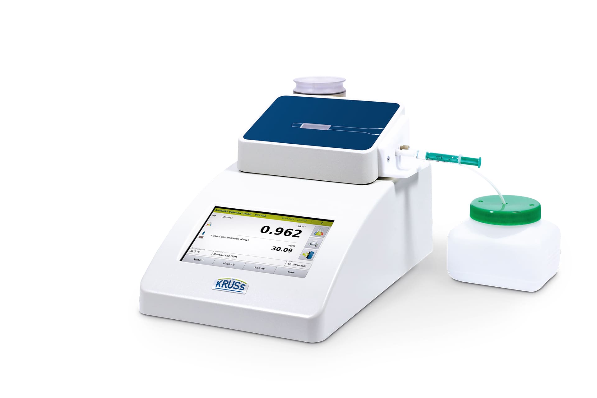 Densímetros con inyección manual de muestras